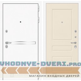 Входная дверь Лабиринт Лайн WHITE 03 - Капучино