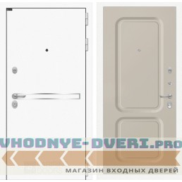 Входная дверь Лабиринт Лайн WHITE 09 - Капучино