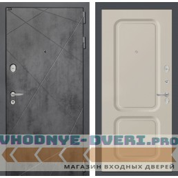 Входная дверь Лабиринт Лофт 09 - Капучино