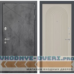 Входная дверь Лабиринт Лофт 33 - Капучино