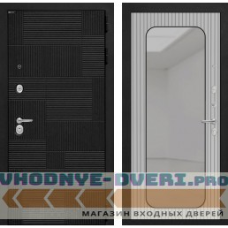 Входная дверь Лабиринт Пазл с зеркалом Аркада - Веллюто ферро с патиной