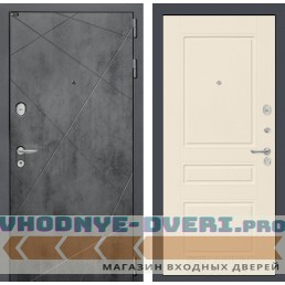 Входная дверь Лабиринт Лофт 03 - Капучино