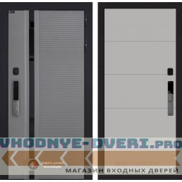 Входная дверь Пиано Смарт 2.0 панель 13 - Грей софт