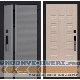 Входная дверь Пиано Смарт 2.0 панель 04 - Беленый дуб