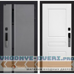 Входная дверь Пиано Смарт 2.0 панель 03 - Белый софт