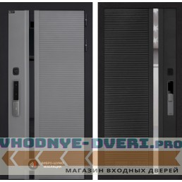 Входная дверь Пиано Смарт 2.0 панель 31 - Черный кварц