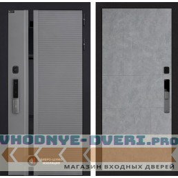 Входная дверь Пиано Смарт 2.0 панель 21 - Бетон светлый