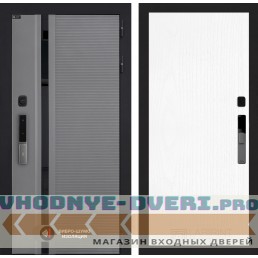 Входная дверь Пиано Смарт 2.0 панель 07 - Белое дерево