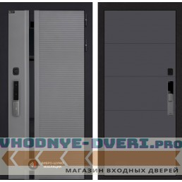 Входная дверь Пиано Смарт 2.0 панель 13 - Графит софт