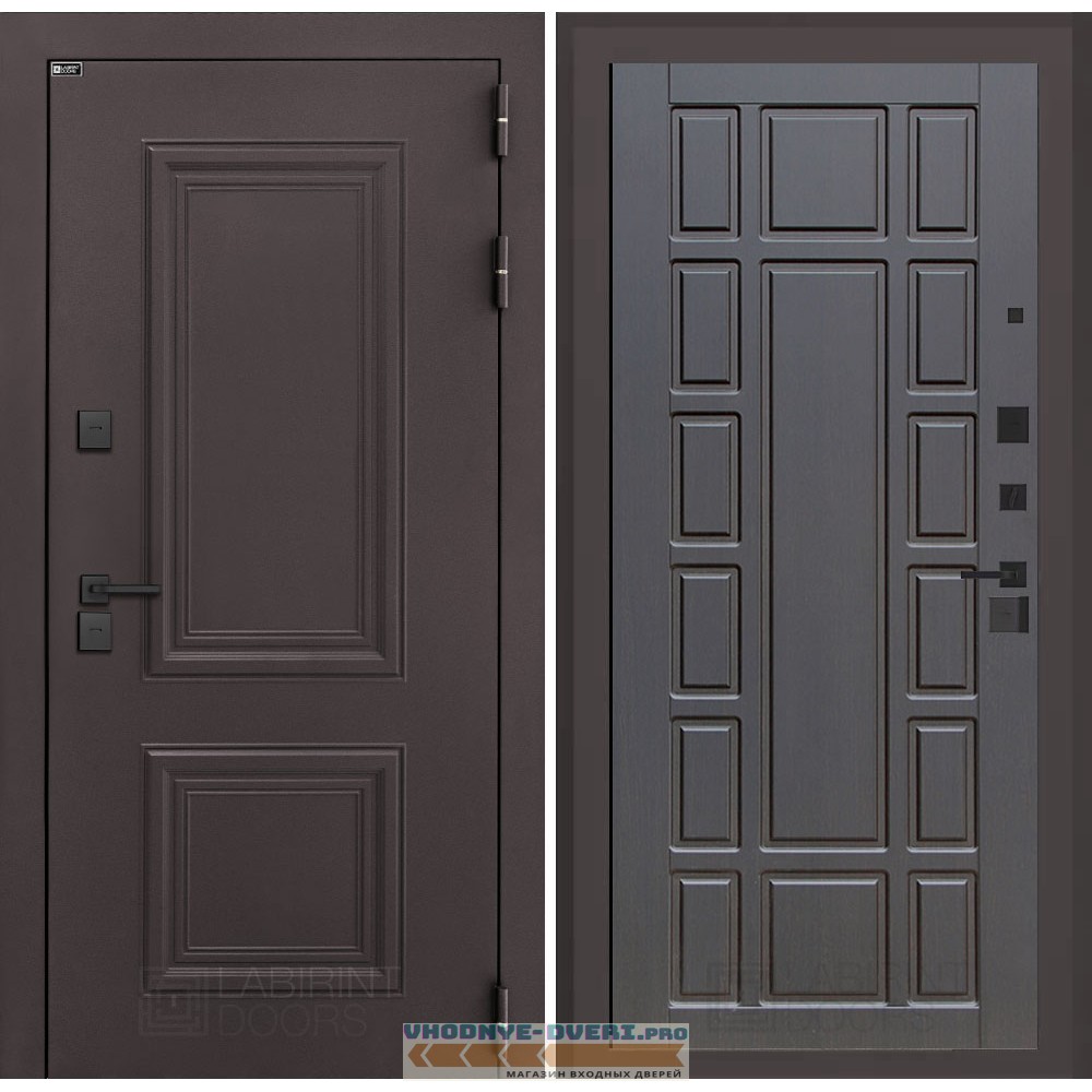 Входная дверь Полярис лайт 12 - Венге