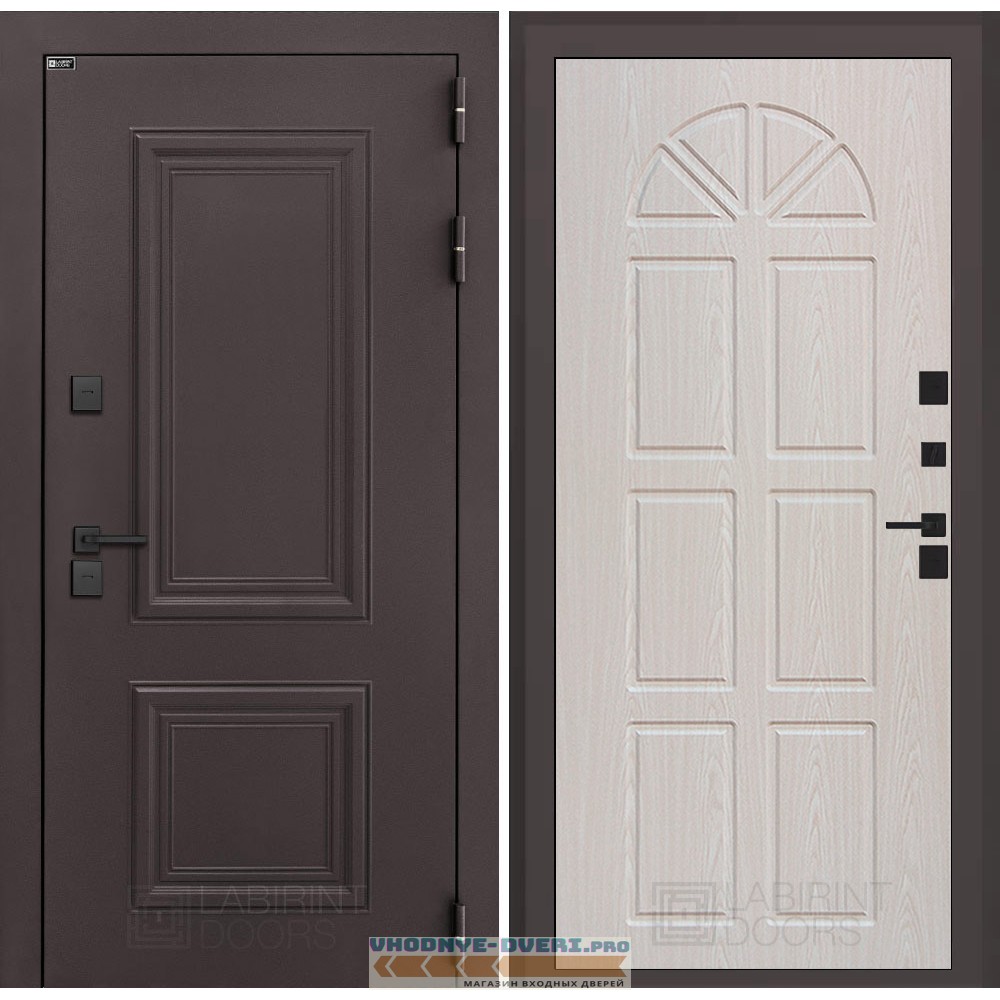 Входная дверь Полярис лайт 15 - Алмон 25