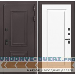 Входная дверь Полярис лайт 27 - Эмаль RAL 9003