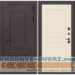 Входная дверь Полярис лайт 03 - Крем софт