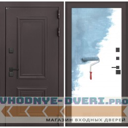 Входная дверь Полярис лайт 28 - Грунт под покраску