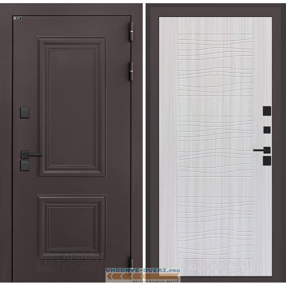 Входная дверь Полярис лайт 06 - Сандал белый