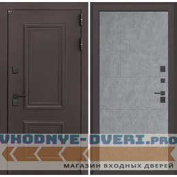 Входная дверь Полярис лайт 21 - Бетон светлый