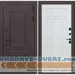 Входная дверь Полярис лайт 12 - Белое дерево