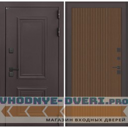 Входная дверь Полярис лайт 29 - Дуб кантри темный