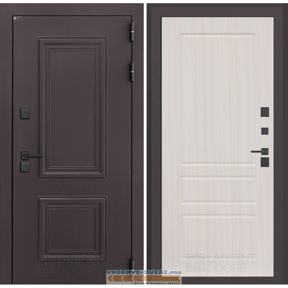 Входная дверь Полярис лайт 03 - Сандал белый