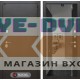 Входная дверь Лабиринт SILVER с зеркалом Панорама с тонировкой - Черный кварц