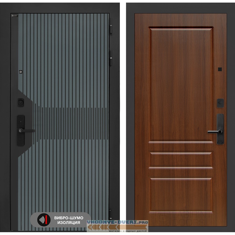 Входная дверь Смартлаб 03 - Орех бренди