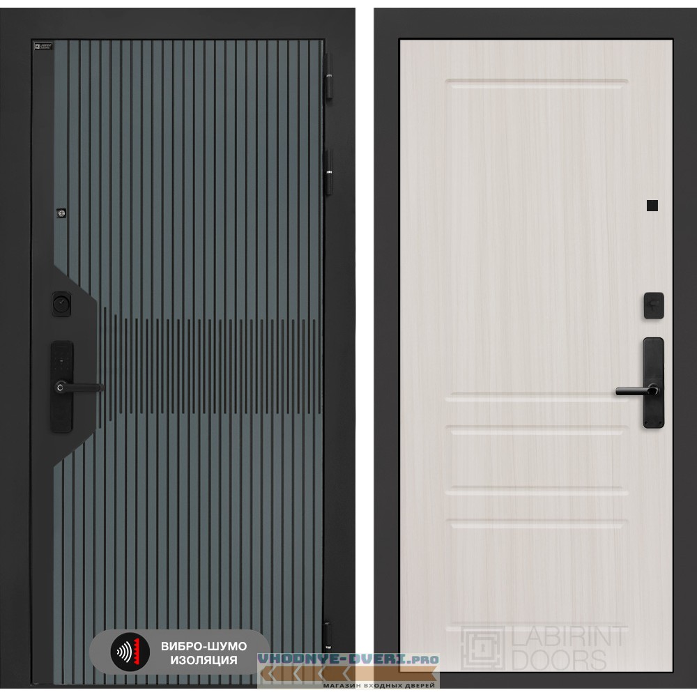 Входная дверь Смартлаб 03 - Сандал белый