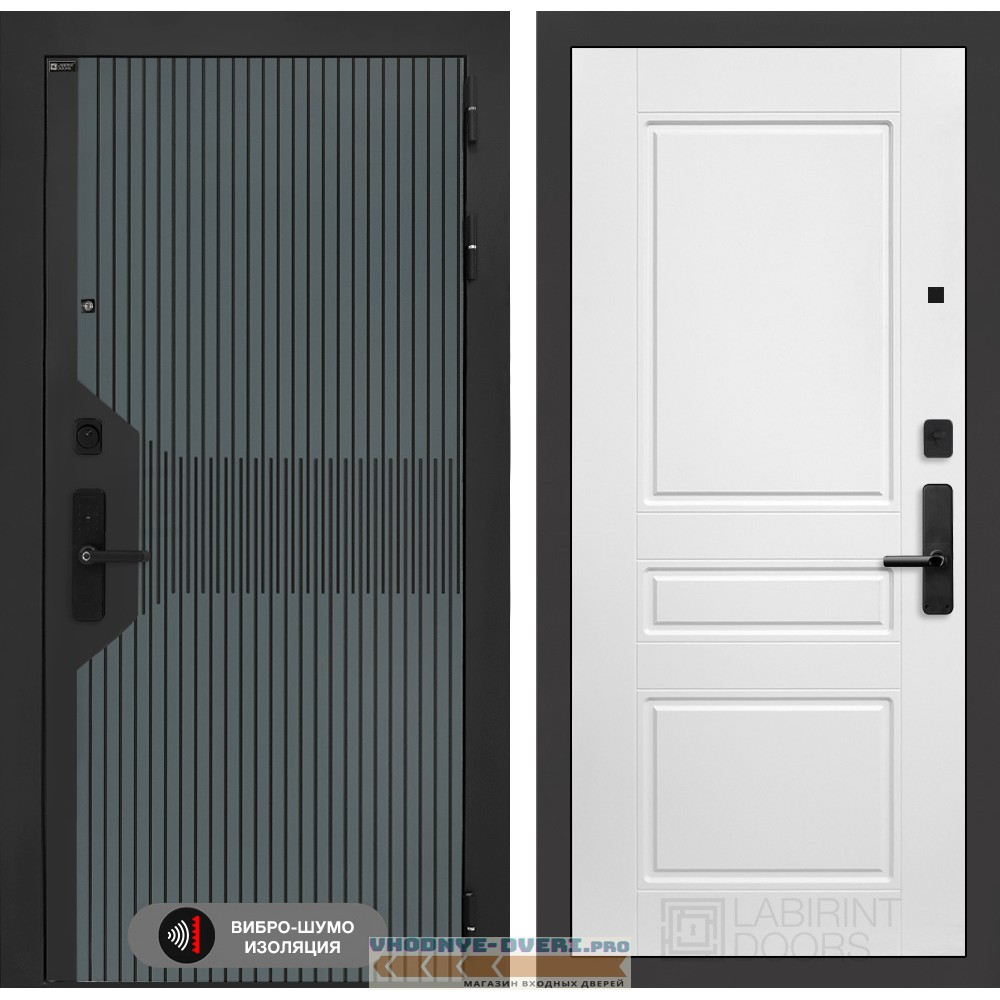 Входная дверь Смартлаб 03 - Белый софт