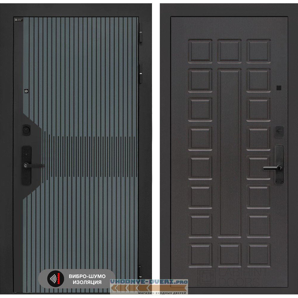 Входная дверь Смартлаб 04 - Венге