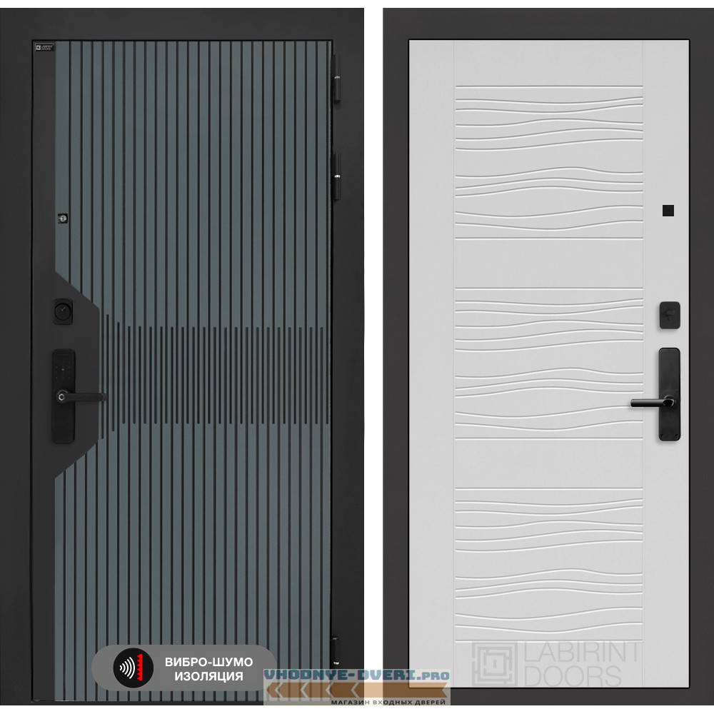 Входная дверь Смартлаб 06 - Белое дерево