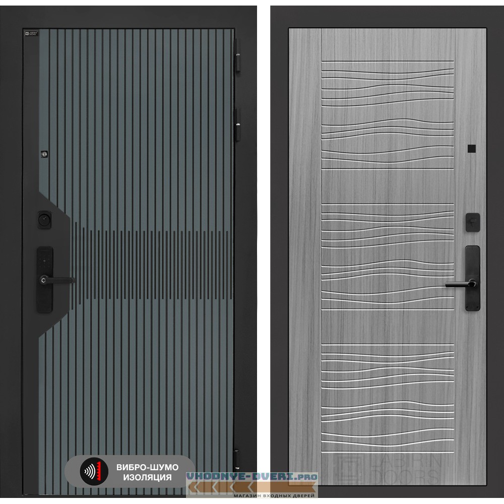 Входная дверь Смартлаб 06 - Сандал серый