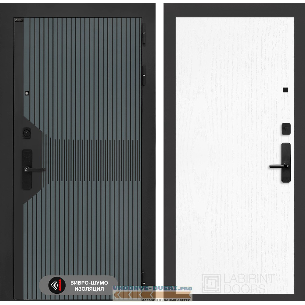 Входная дверь Смартлаб 07 - Белое дерево