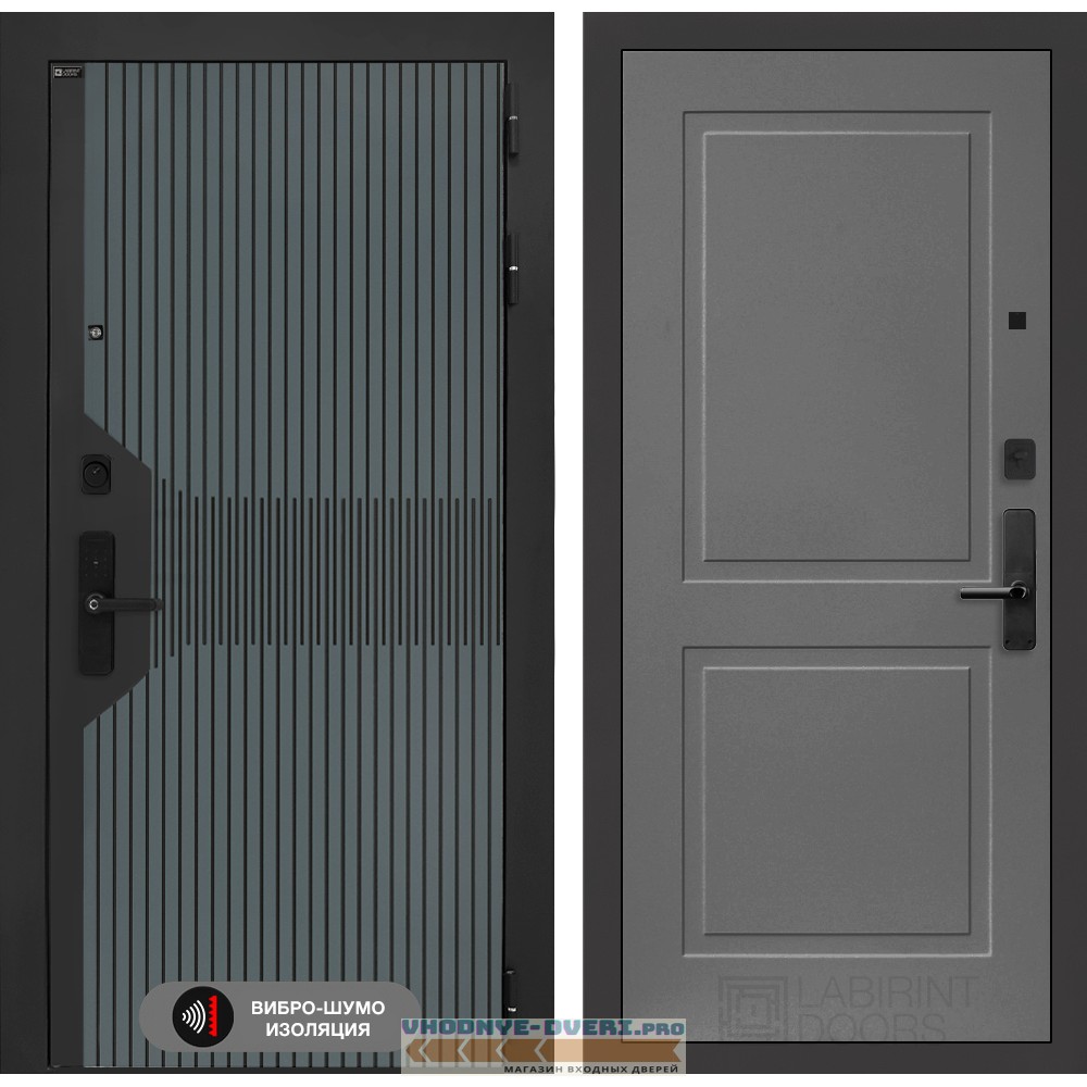 Входная дверь Смартлаб 11 - Графит софт