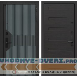 Входная дверь Смартлаб 14 - Эковенге горизонтальный