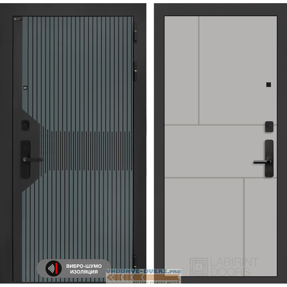 Входная дверь Смартлаб 21 - Грей софт