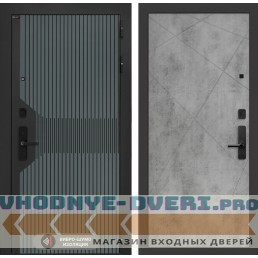 Входная дверь Смартлаб 24 - Бетон светлый