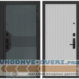 Входная дверь Смартлаб 29 - Белый рельеф софт