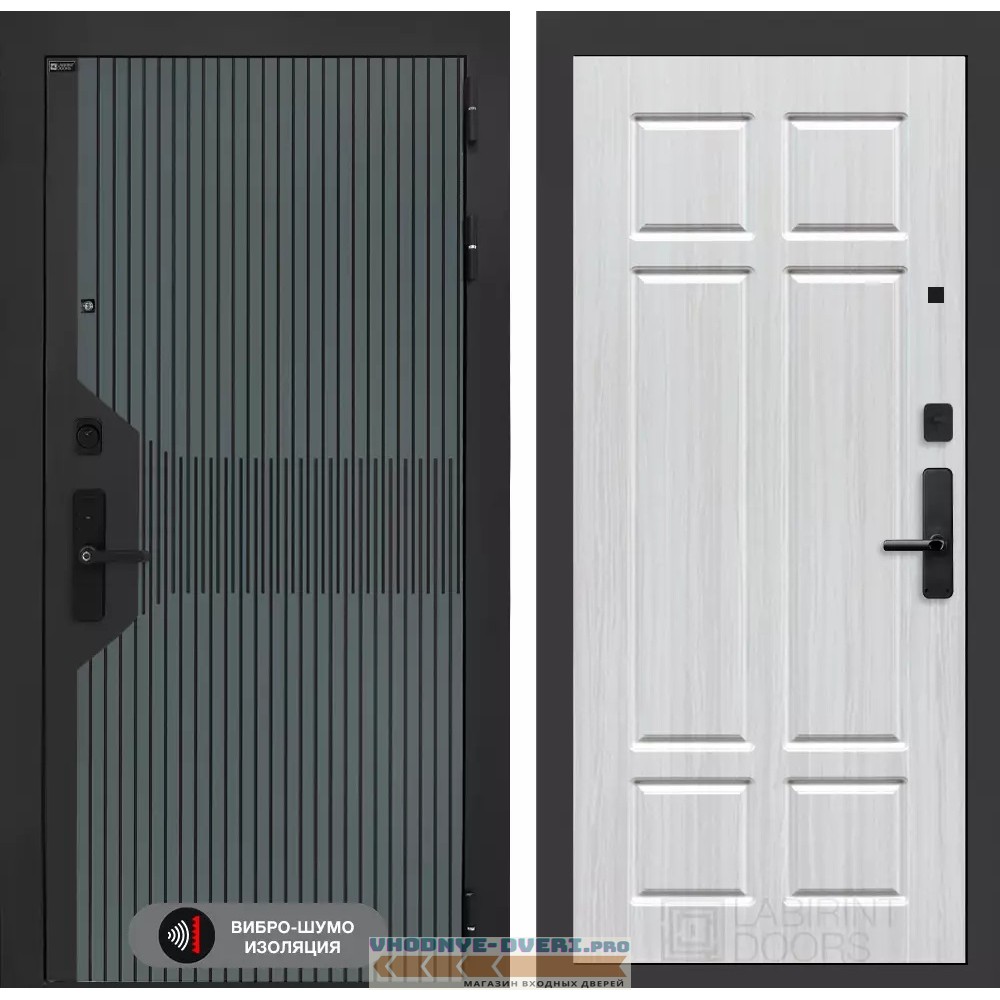 Входная дверь Смартлаб 08 - Кристалл вуд