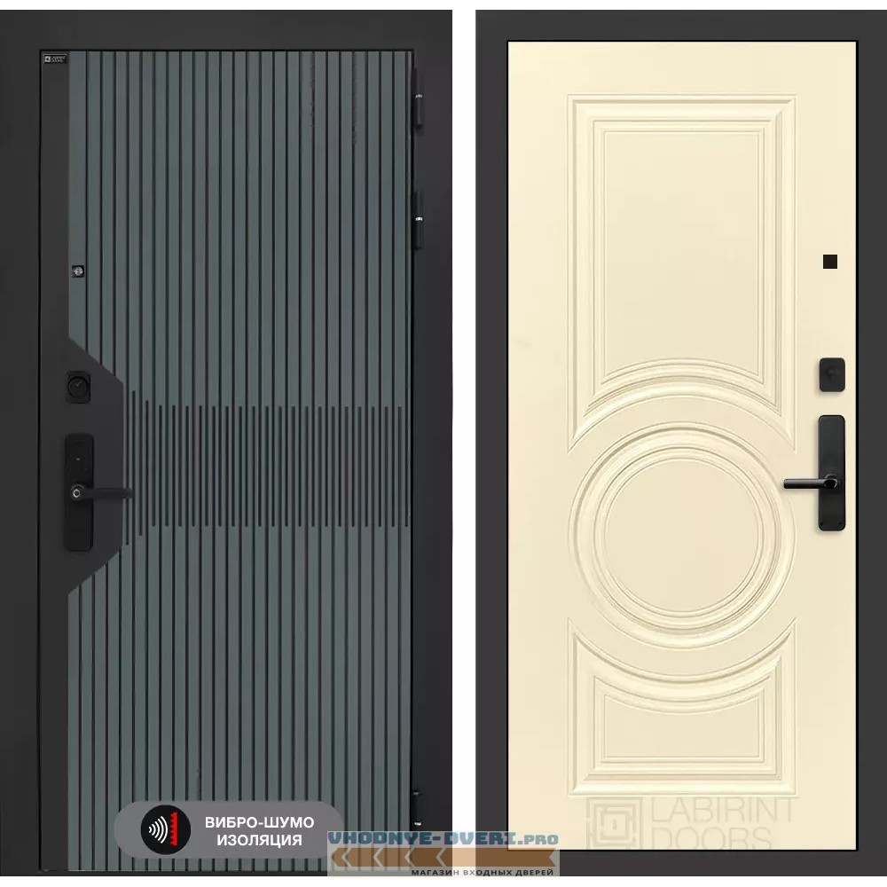 Входная дверь Смартлаб 23 - Шампань софт