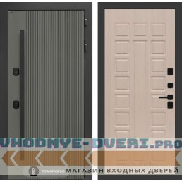 Входная дверь Лабиринт Термолаб 1 тепло 04 - Беленый дуб