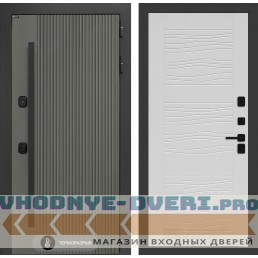 Входная дверь Лабиринт Термолаб 1 тепло 06 - Белое дерево