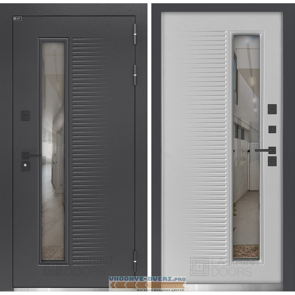 Дверь входная Фрост 7024 со стеклопакетом