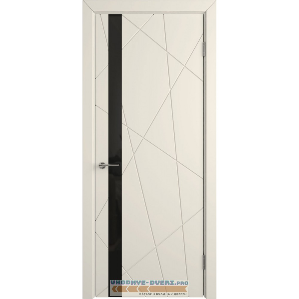 Flitta | Ivory | Black Gloss