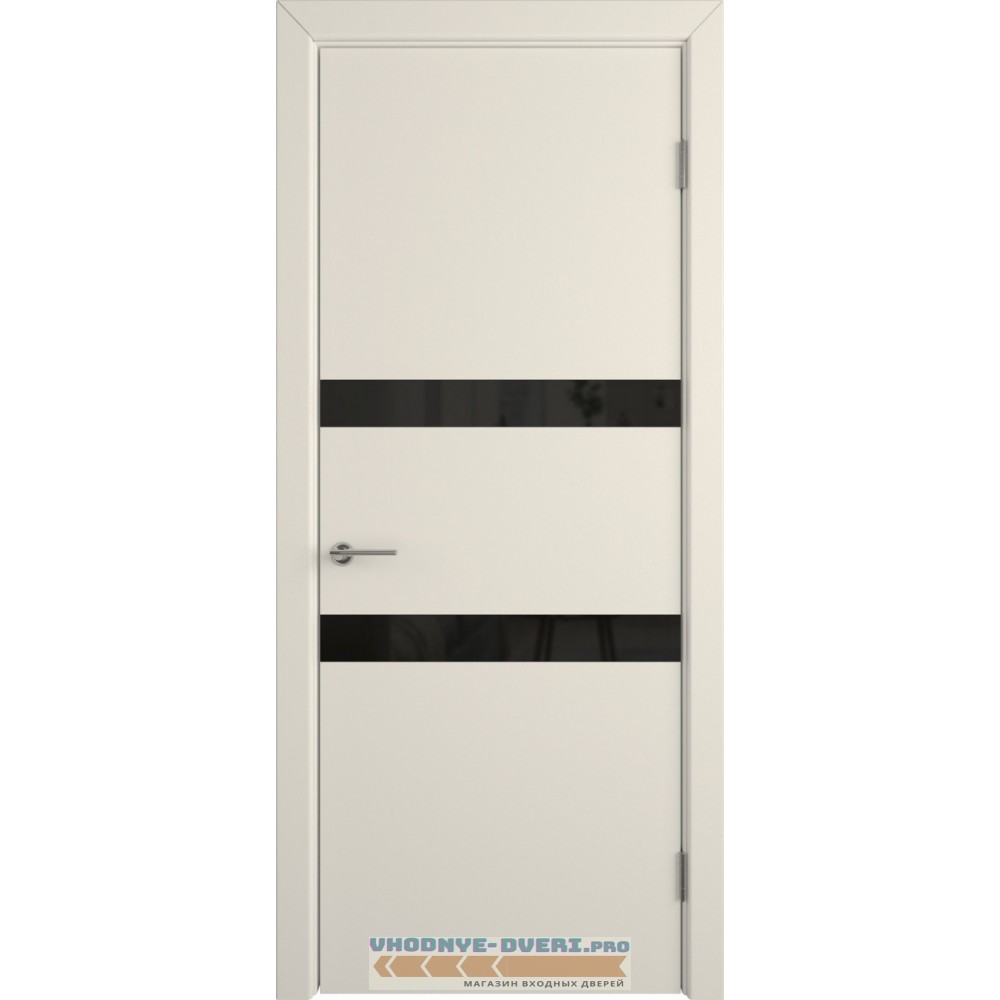 Niuta | Ivory | Black Gloss