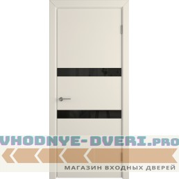 Niuta | Ivory | Black Gloss