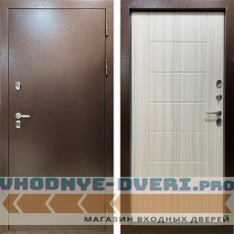 Дверь MXDoors ТЕРМО Антик медный 
