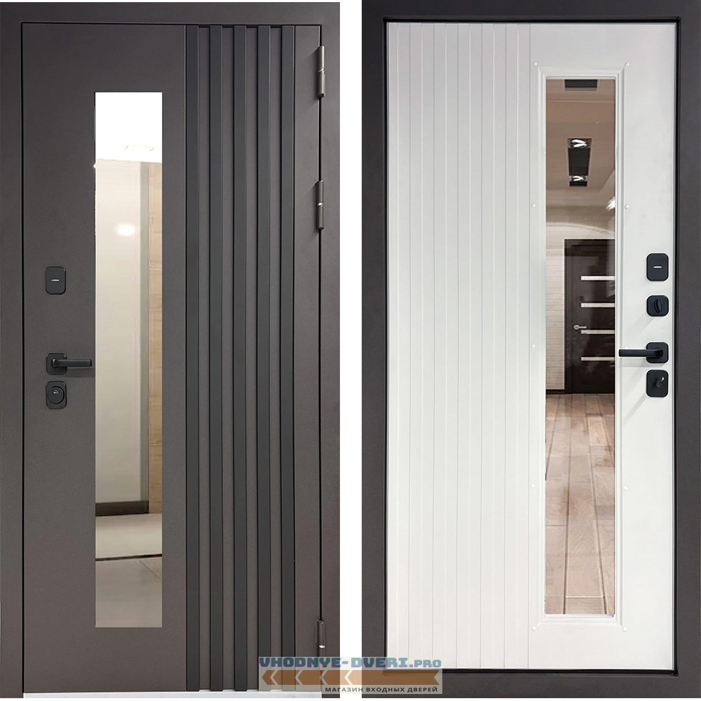  Термо Рейки Меланж Махагон Стеклопакет