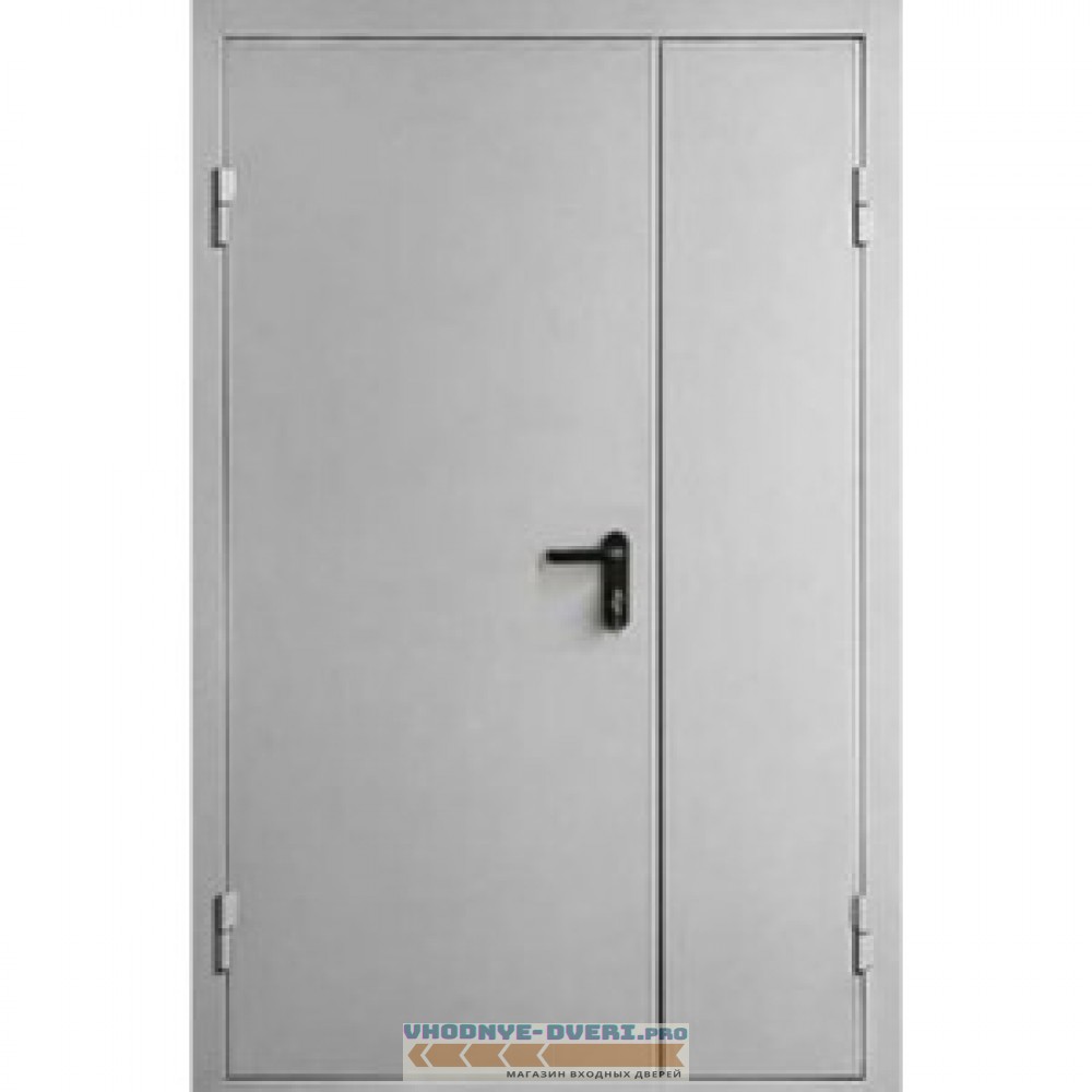 Противопожарная металлическая дверь EI 60 2050х1200мм