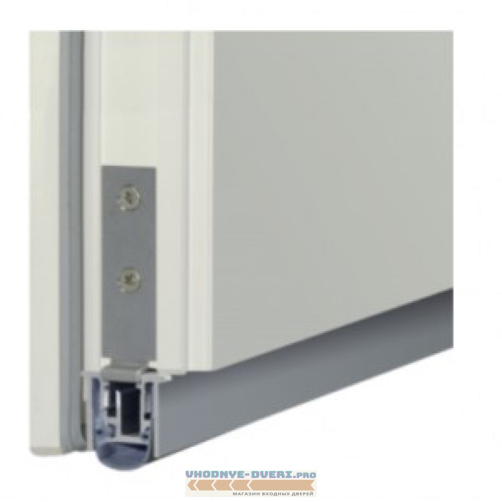 Противопожарная металлическая дверь EI 60 с автоматическим порогом