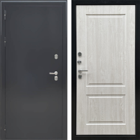  Дверь Ратибор Термоблок 3К Черное серебро/Сосна белая 