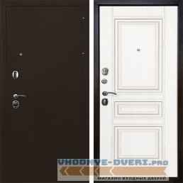  Дверь Ратибор Троя 3К Белый Матовый  (наружная)